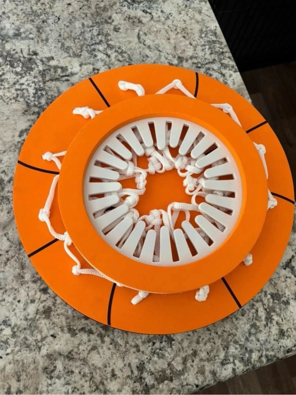 Orange Foam Basketball for ceiling